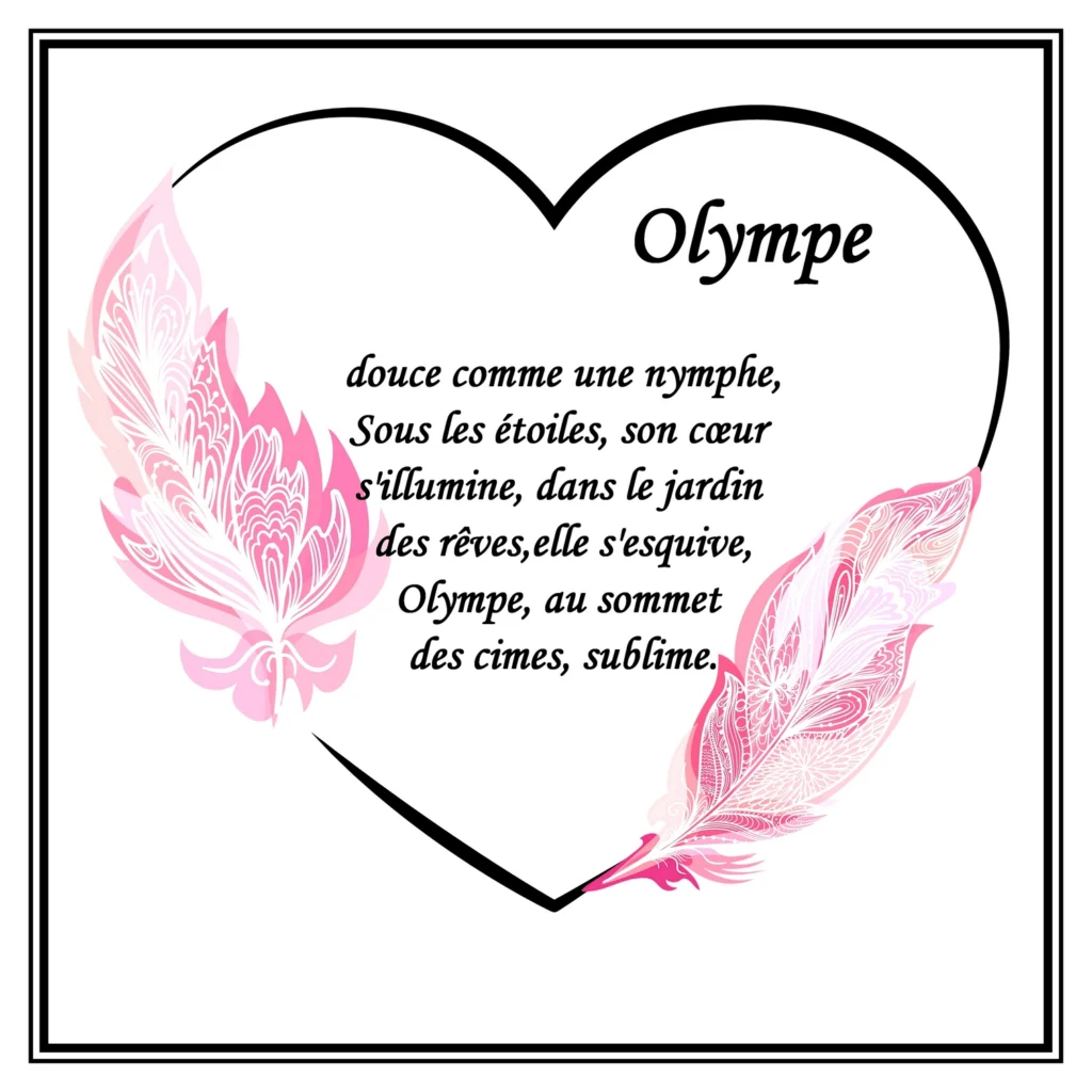 olympe prénom de la mythologie